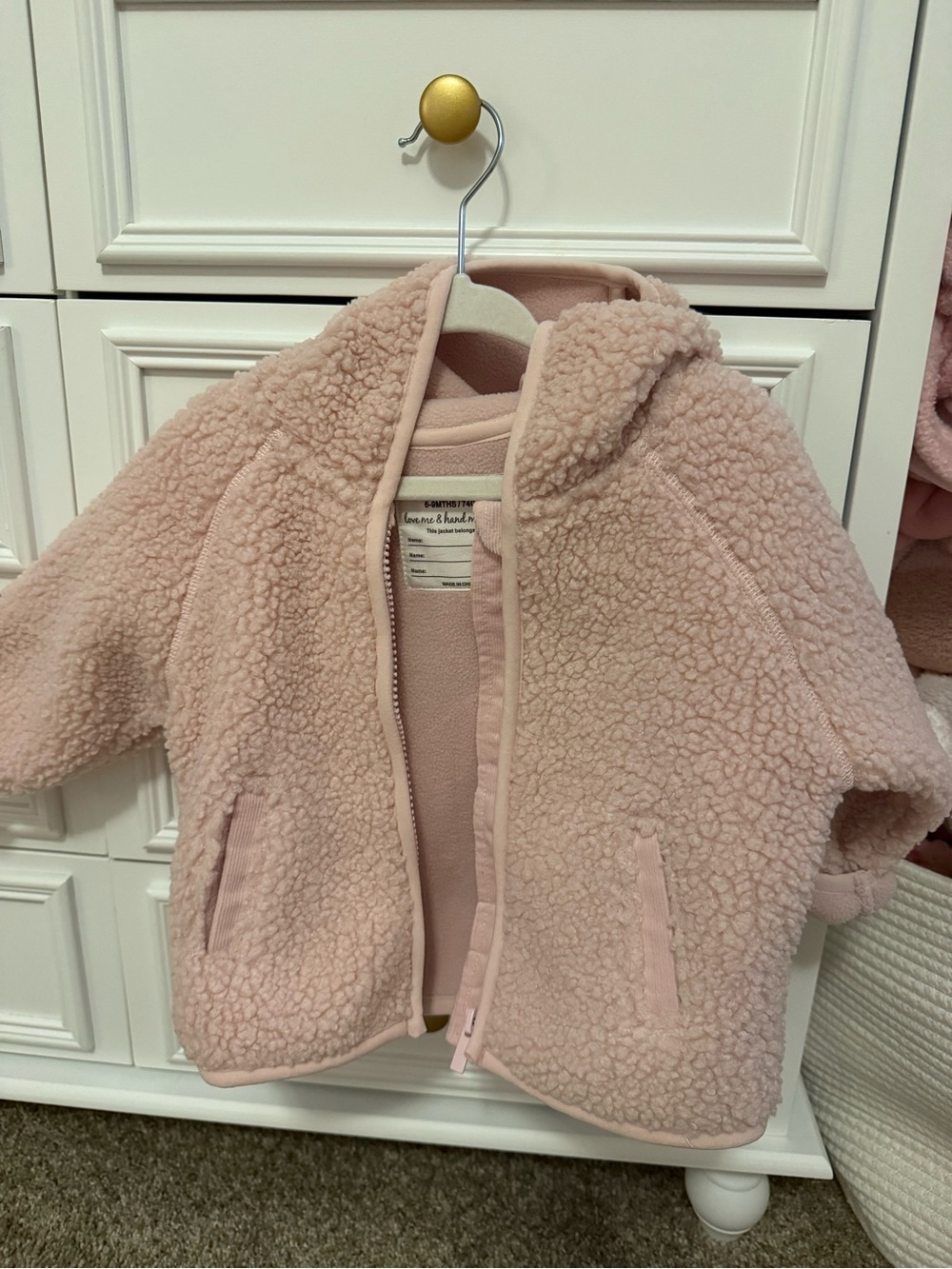 Baby girl primark coat